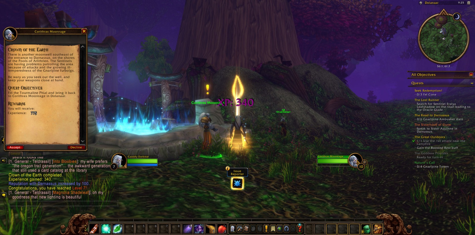 Reached Level 7 in Dolanaar