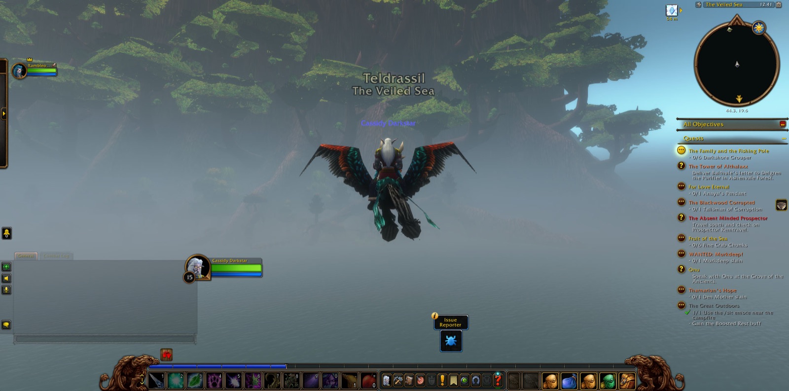 Entered Teldrassil