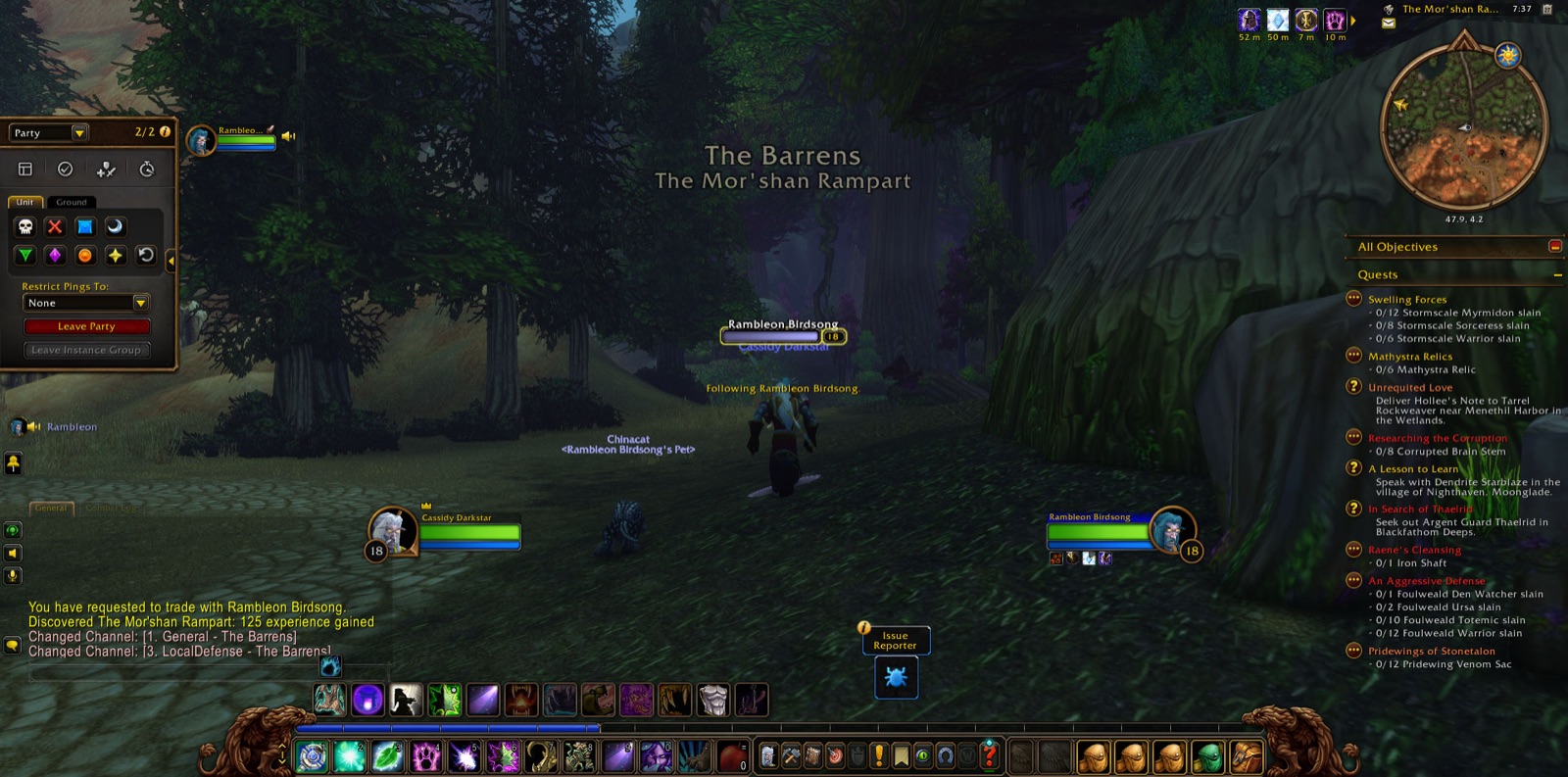 Entered The Barrens