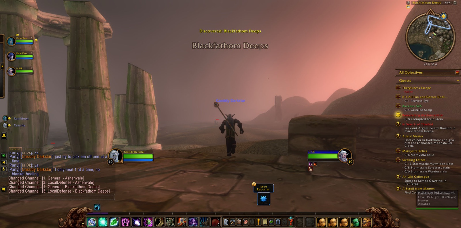 Entered Blackfathom Deeps