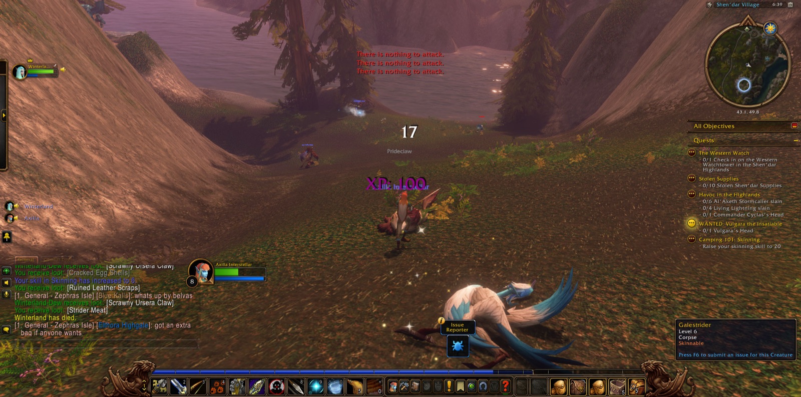 Screenshot in Shen'dar Village