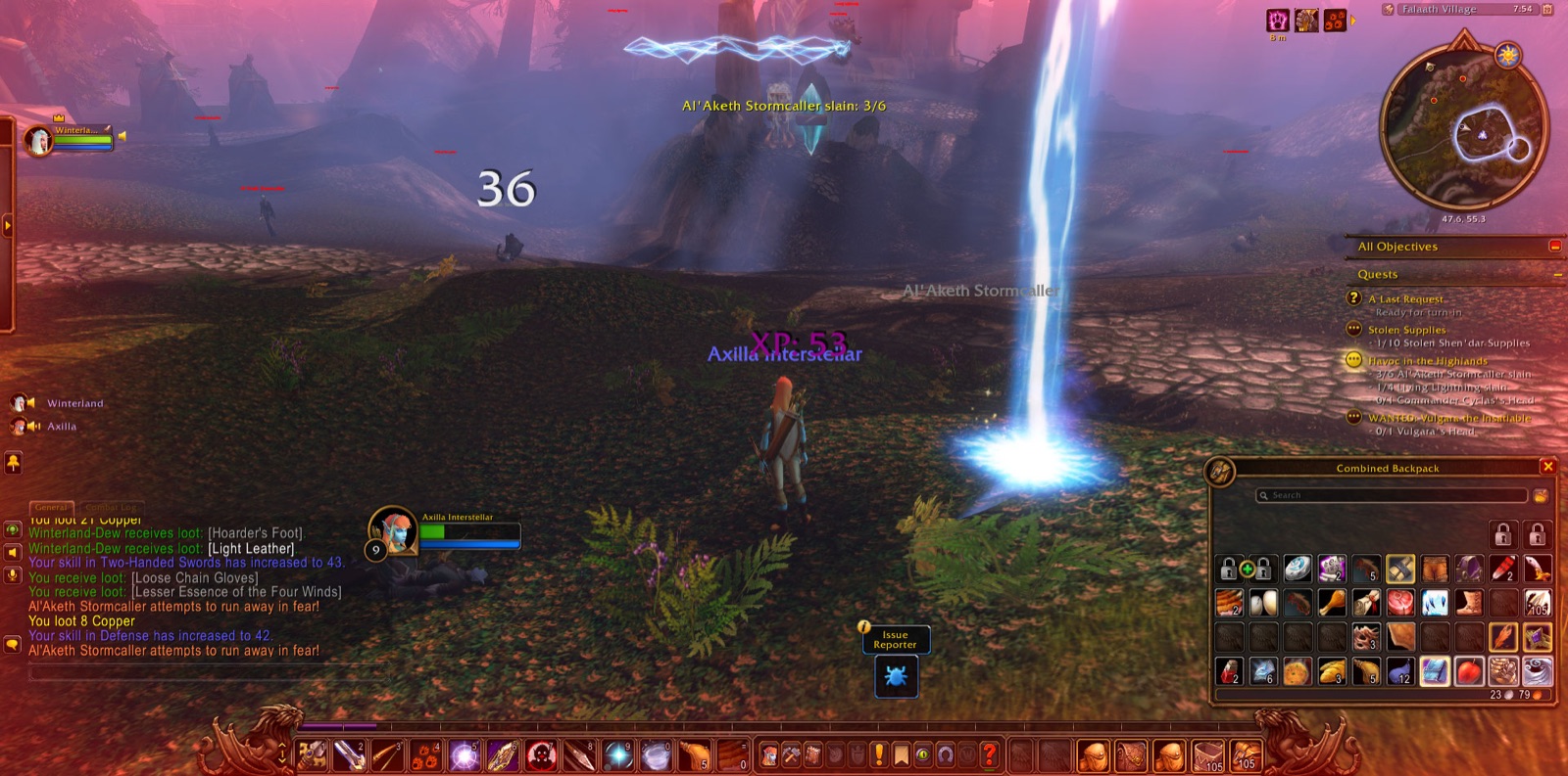 Screenshot in Falaath Village