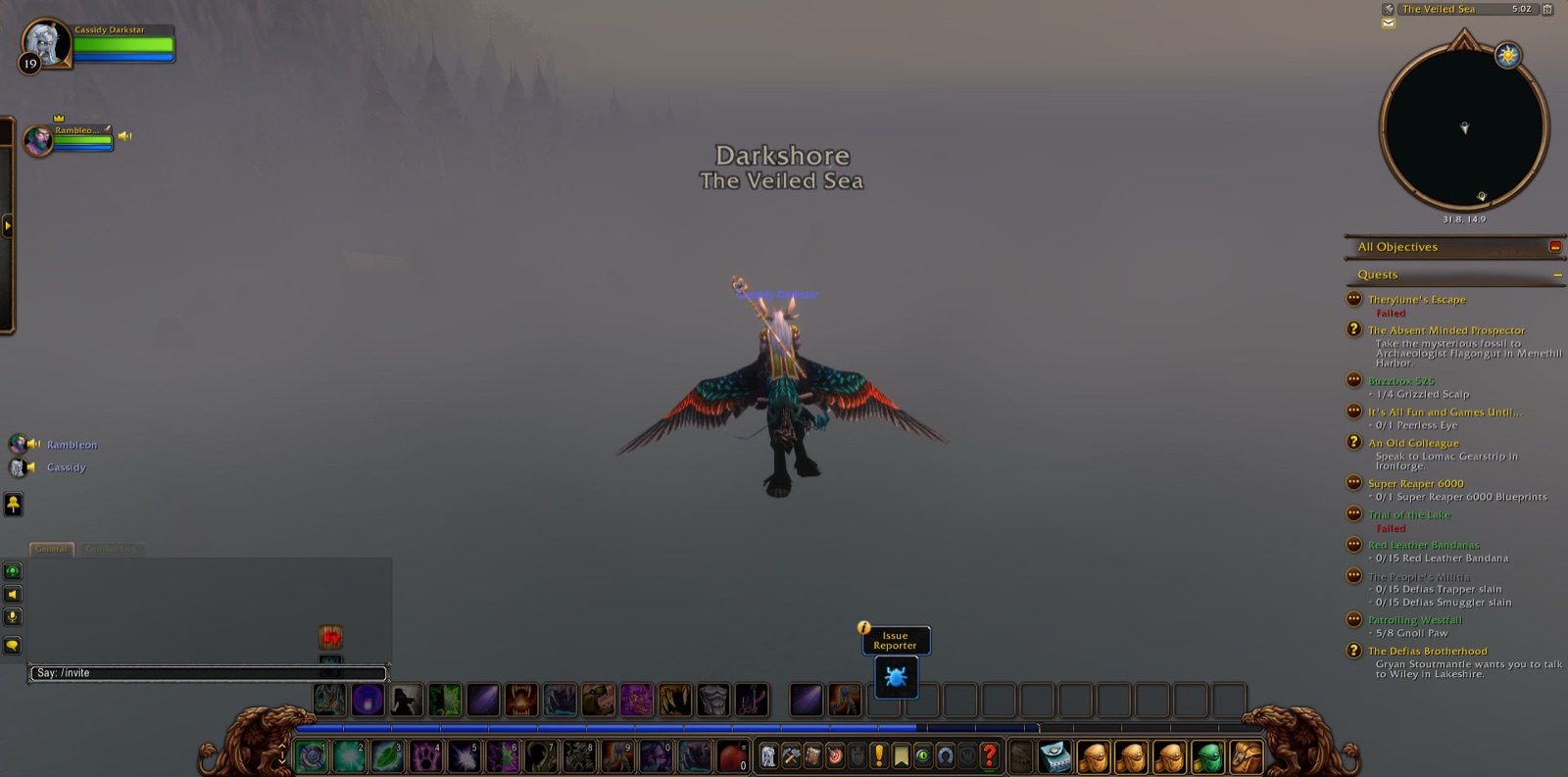 Entered Darkshore