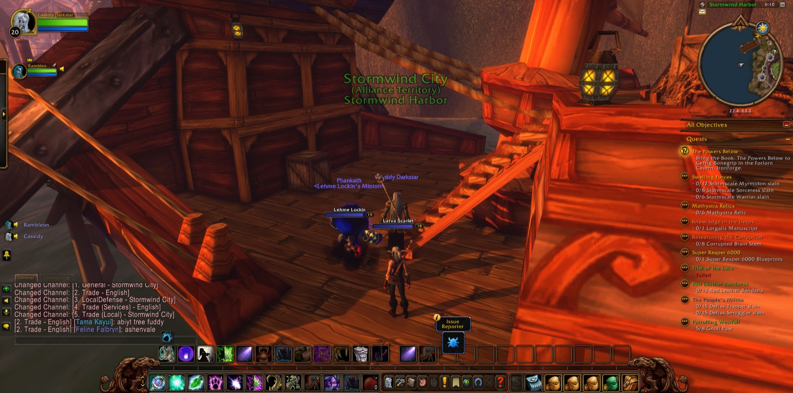 Entered Stormwind City