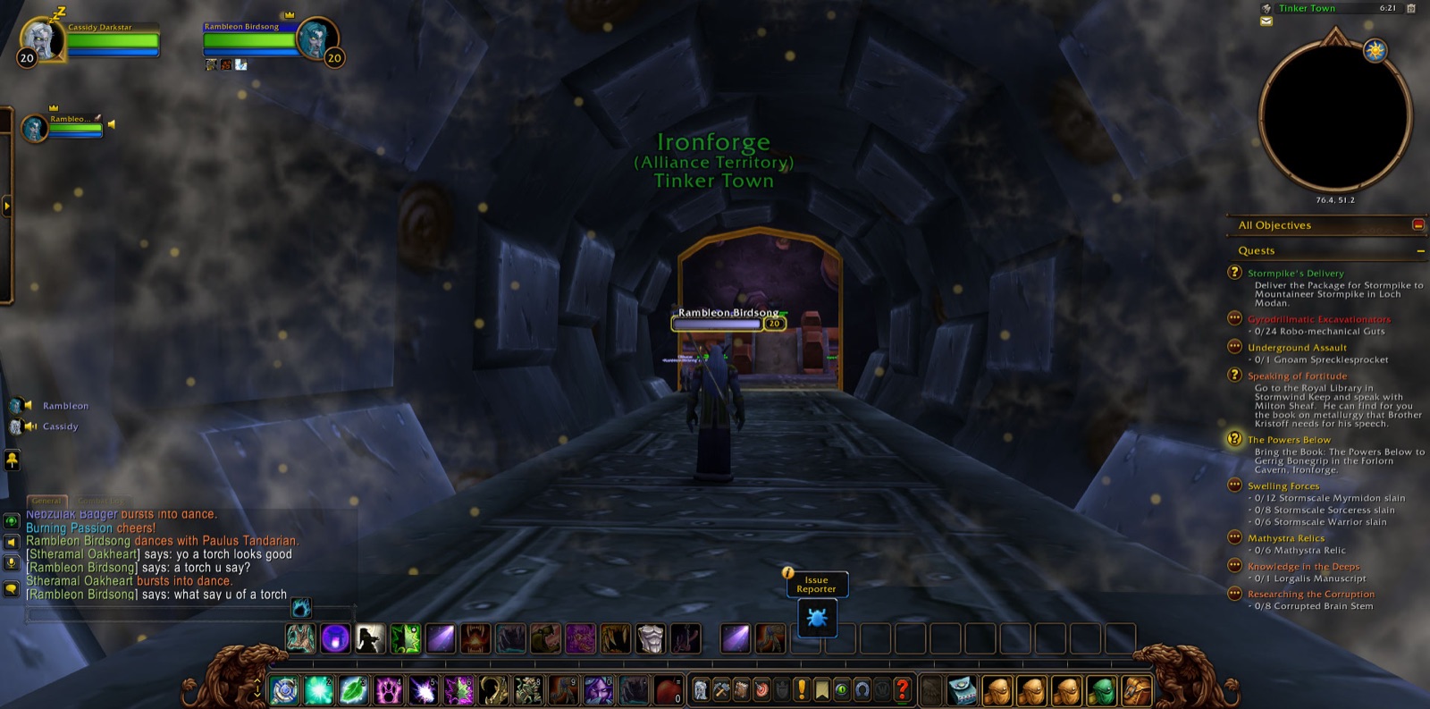 Entered Ironforge