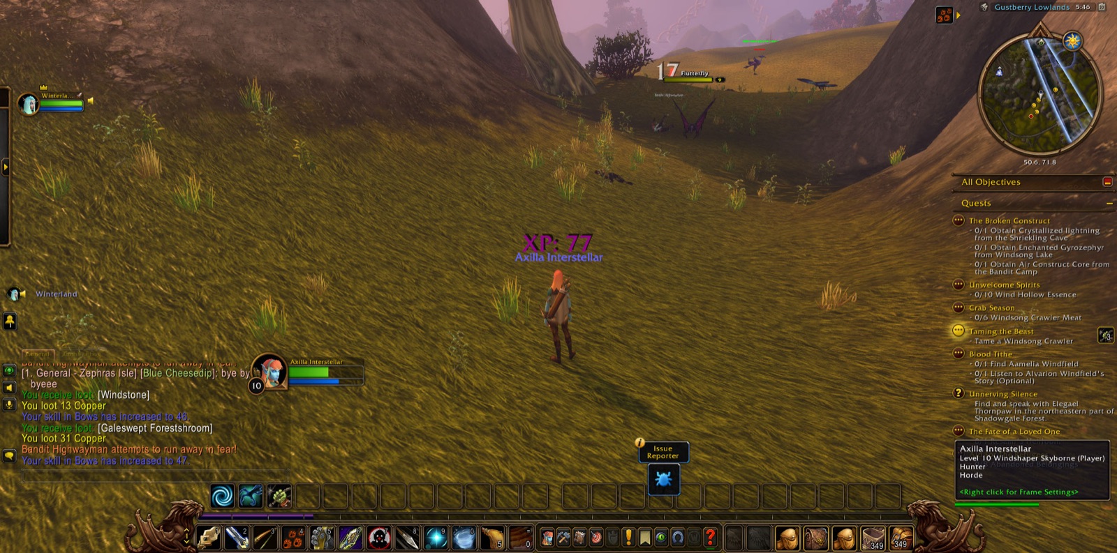 Screenshot in Gustberry Lowlands