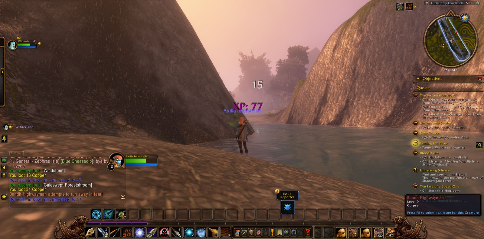 Screenshot in Gustberry Lowlands