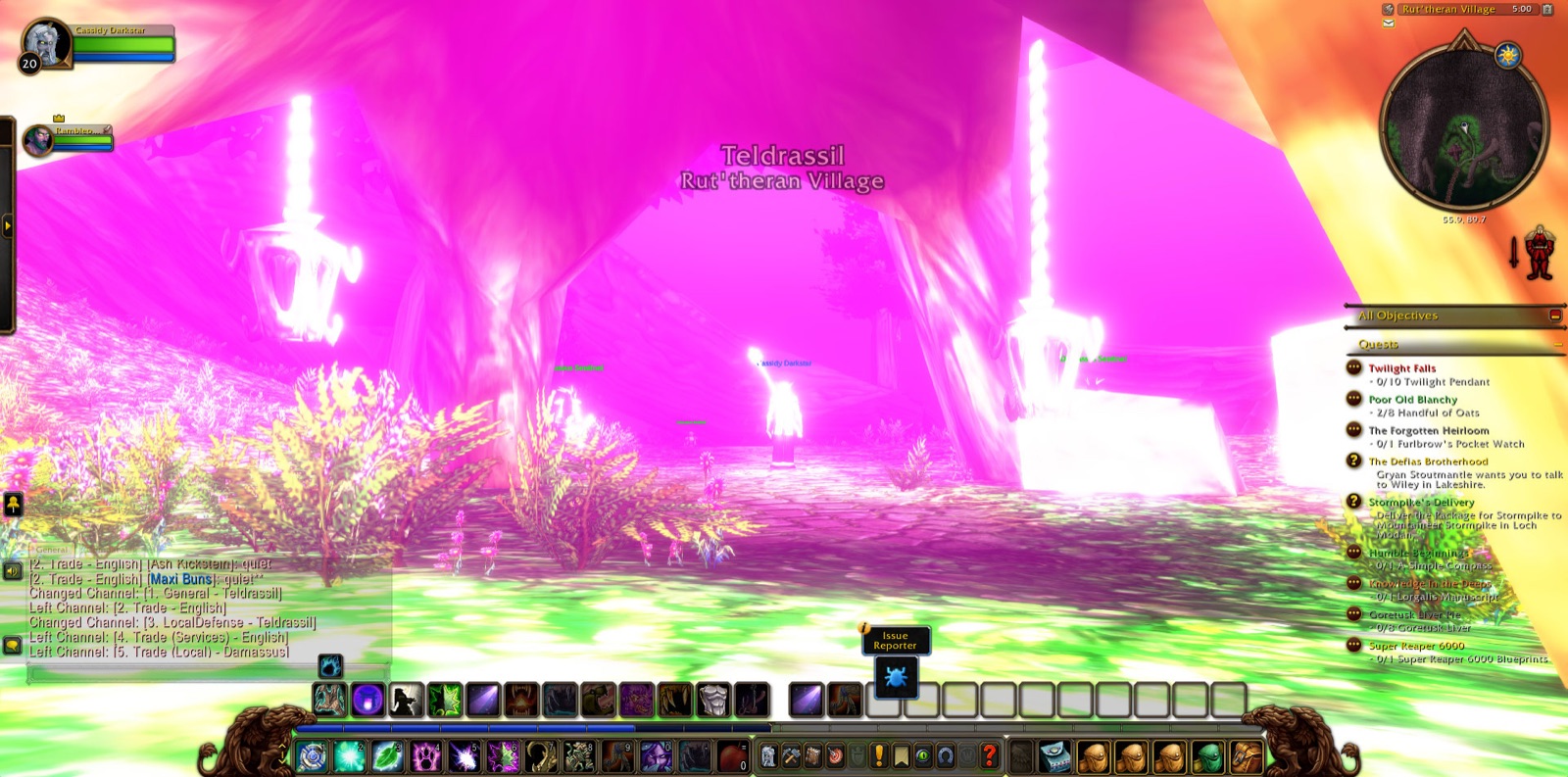 Entered Teldrassil