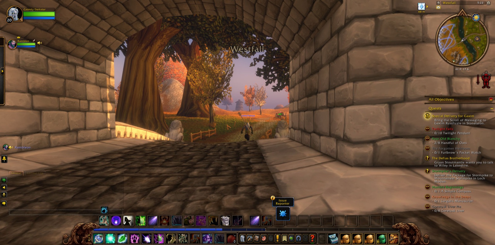 Entered Westfall