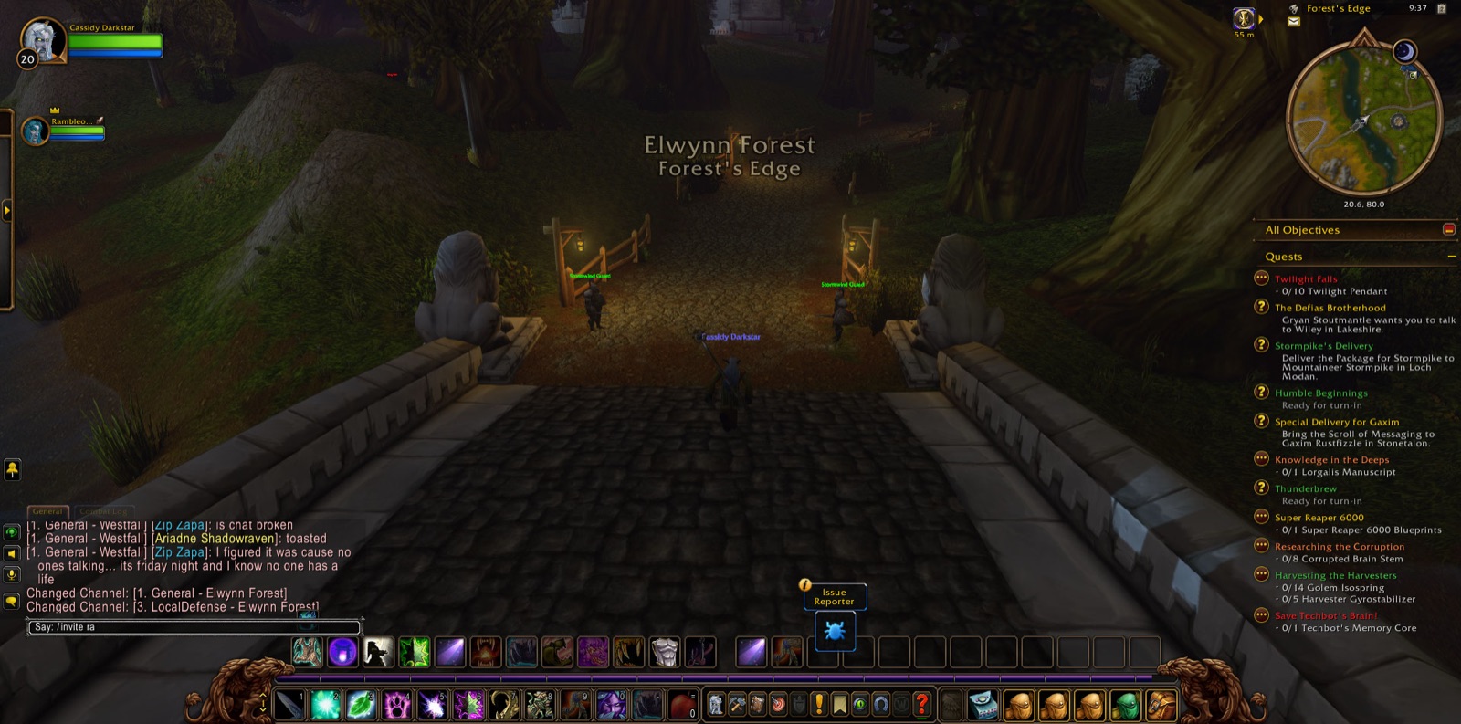 Entered Elwynn Forest