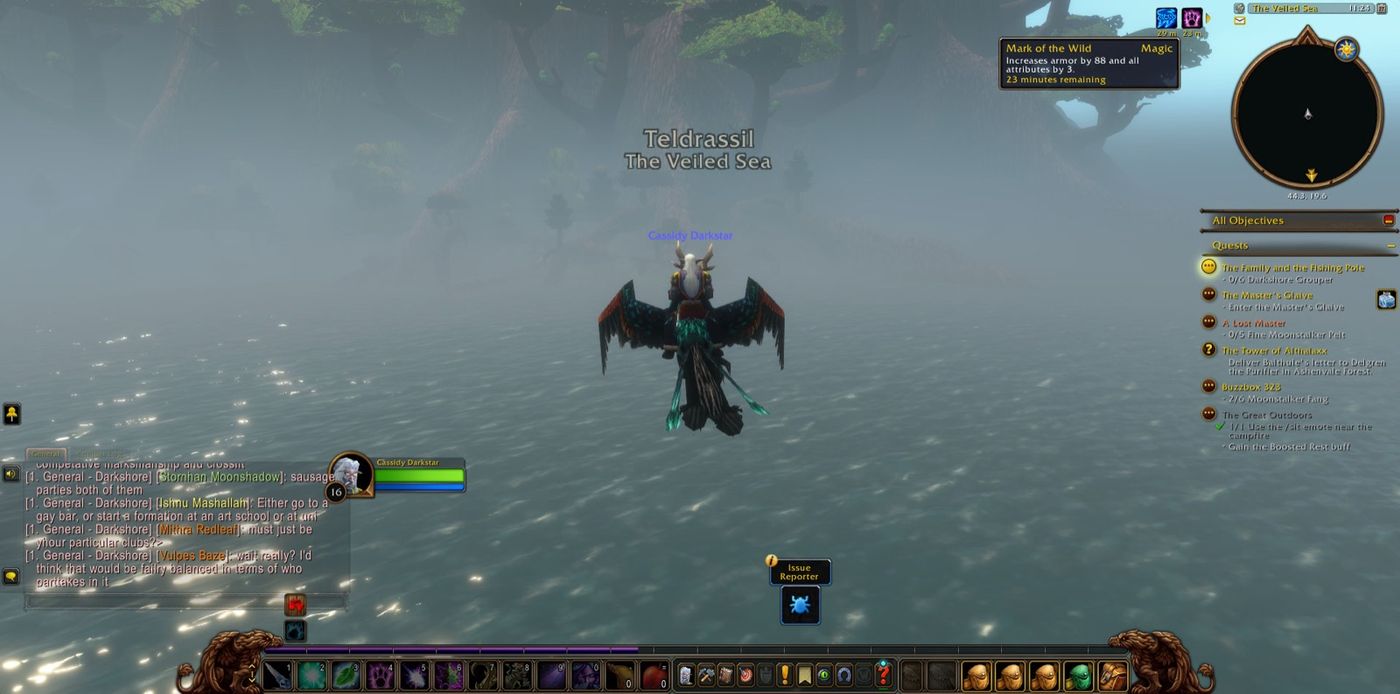 Entered Teldrassil
