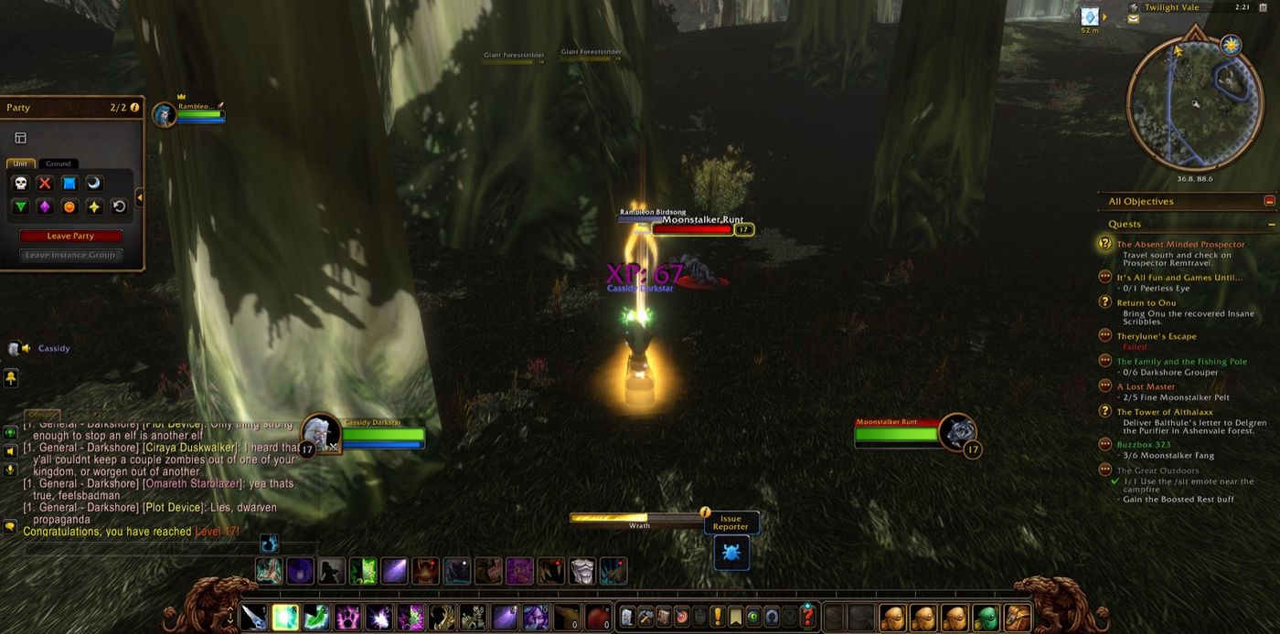 Reached Level 17 in Twilight Vale