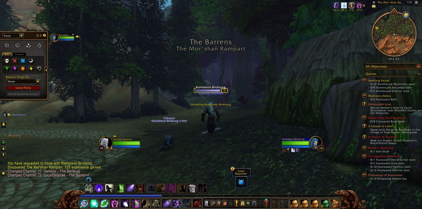 Entered The Barrens