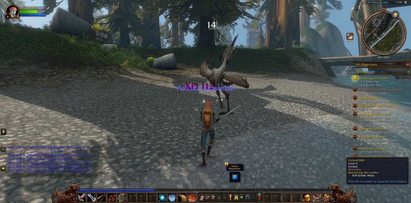 Screenshot in Windsong Lake