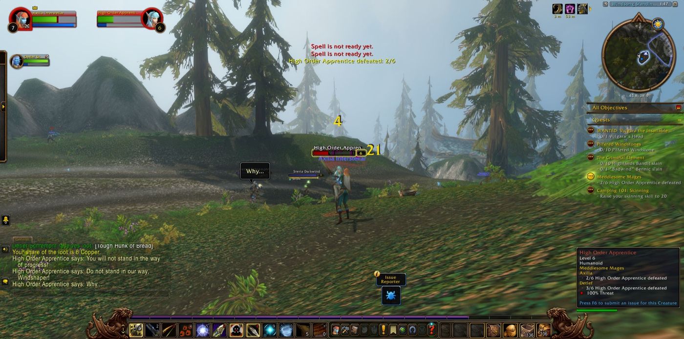 Screenshot in Windsong Standing Stones