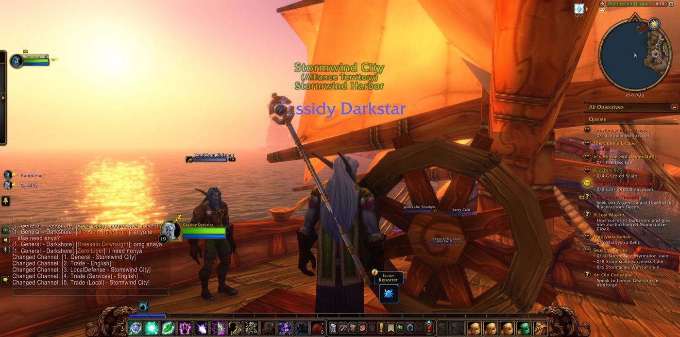 Entered Stormwind City