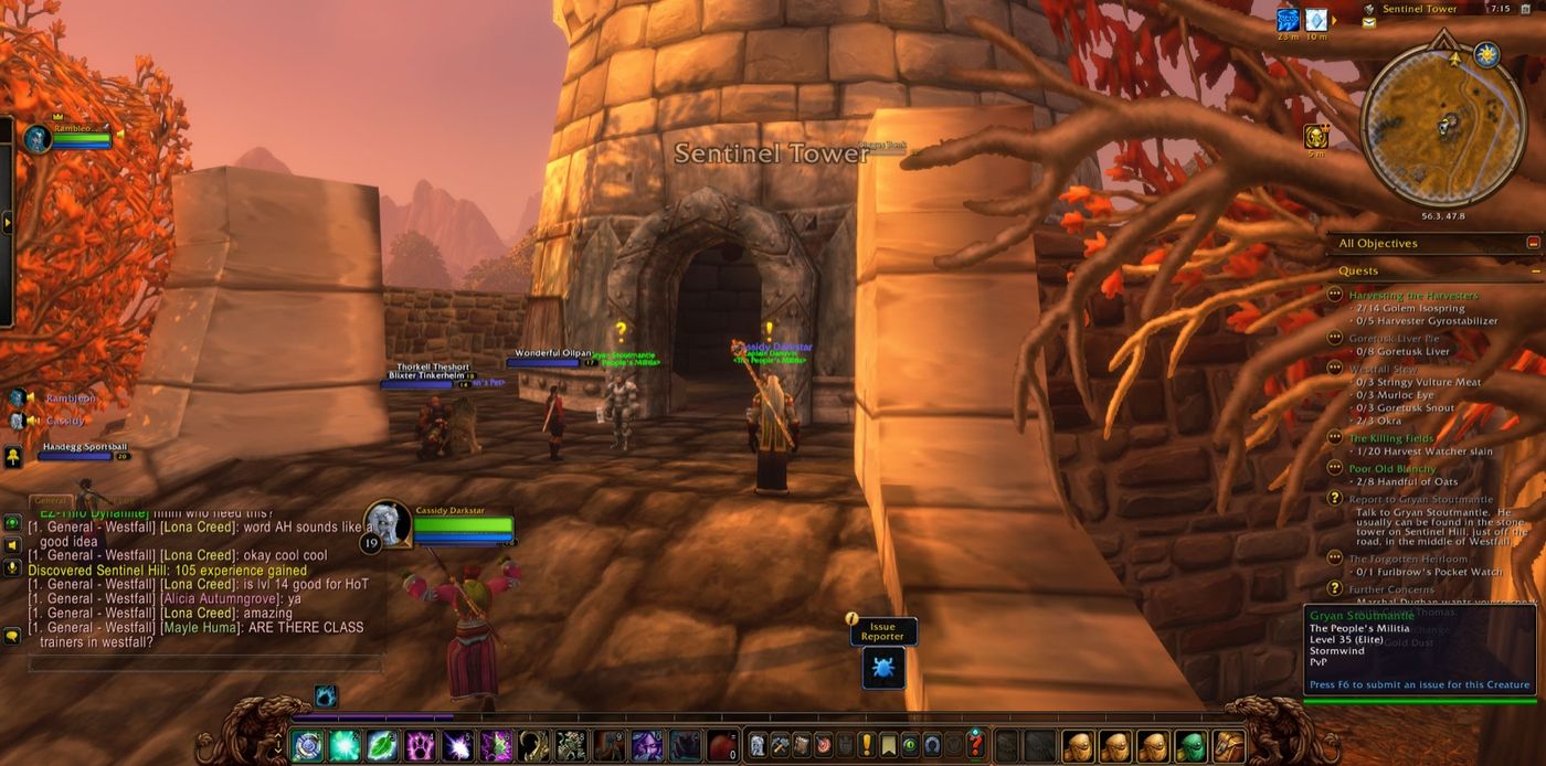 Entered Sentinel Tower
