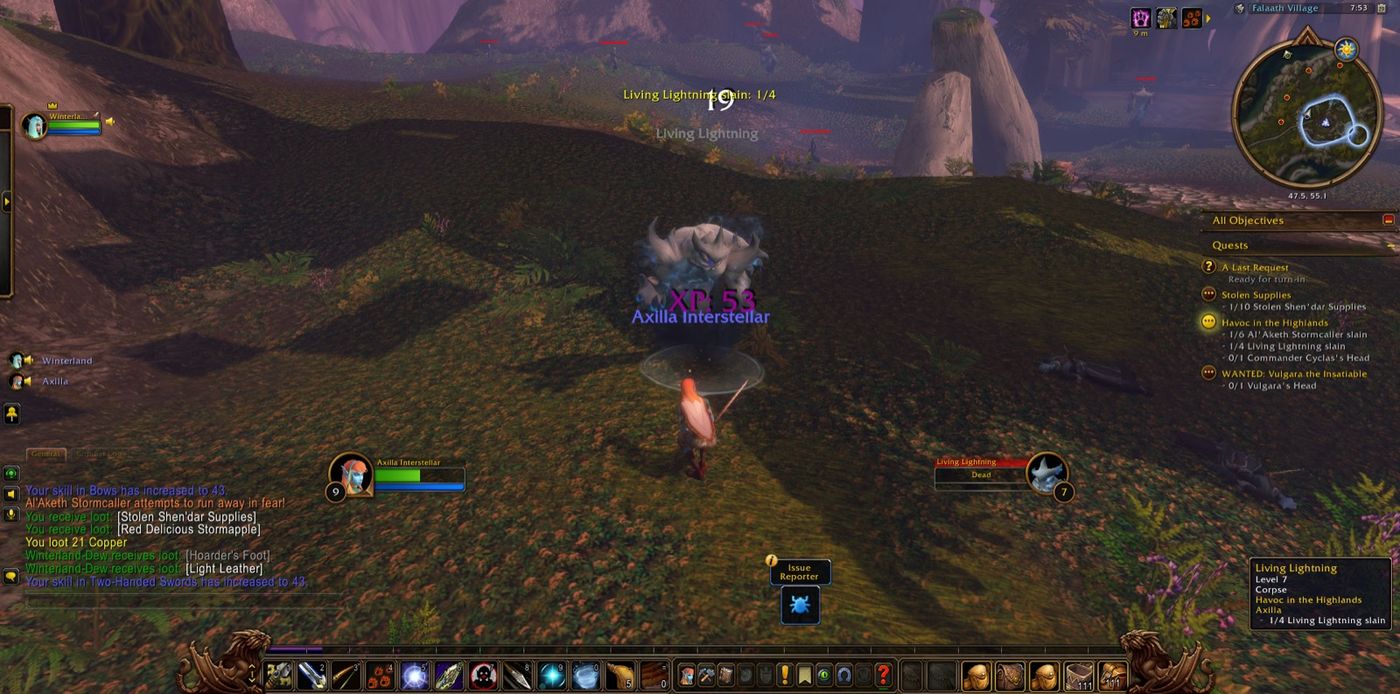 Screenshot in Falaath Village