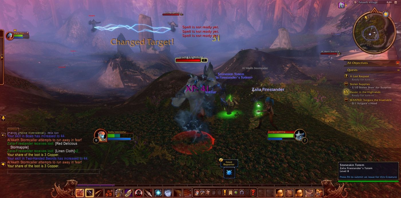 Screenshot in Falaath Village