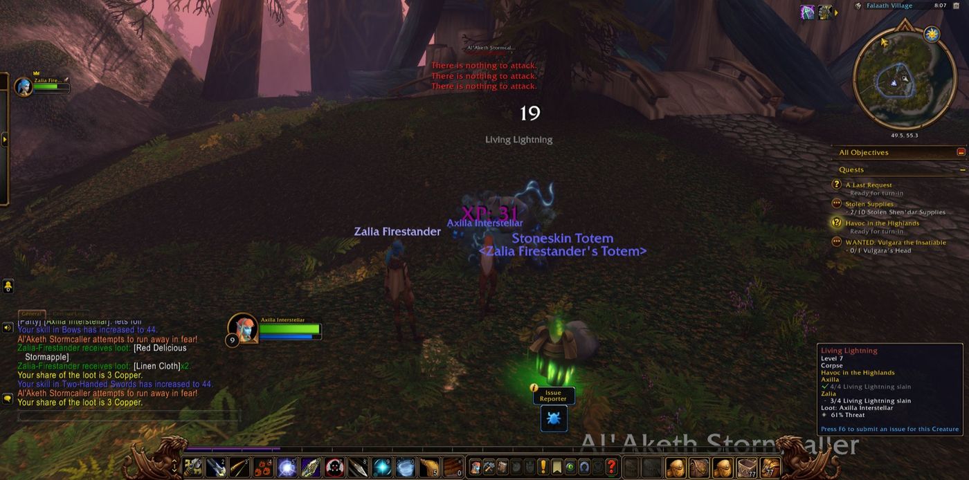 Screenshot in Falaath Village