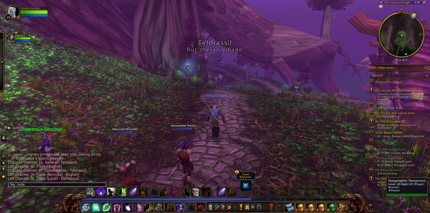 Entered Teldrassil