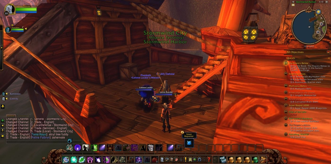 Entered Stormwind City