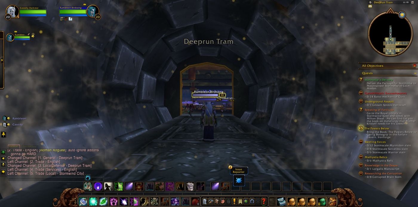 Entered Deeprun Tram