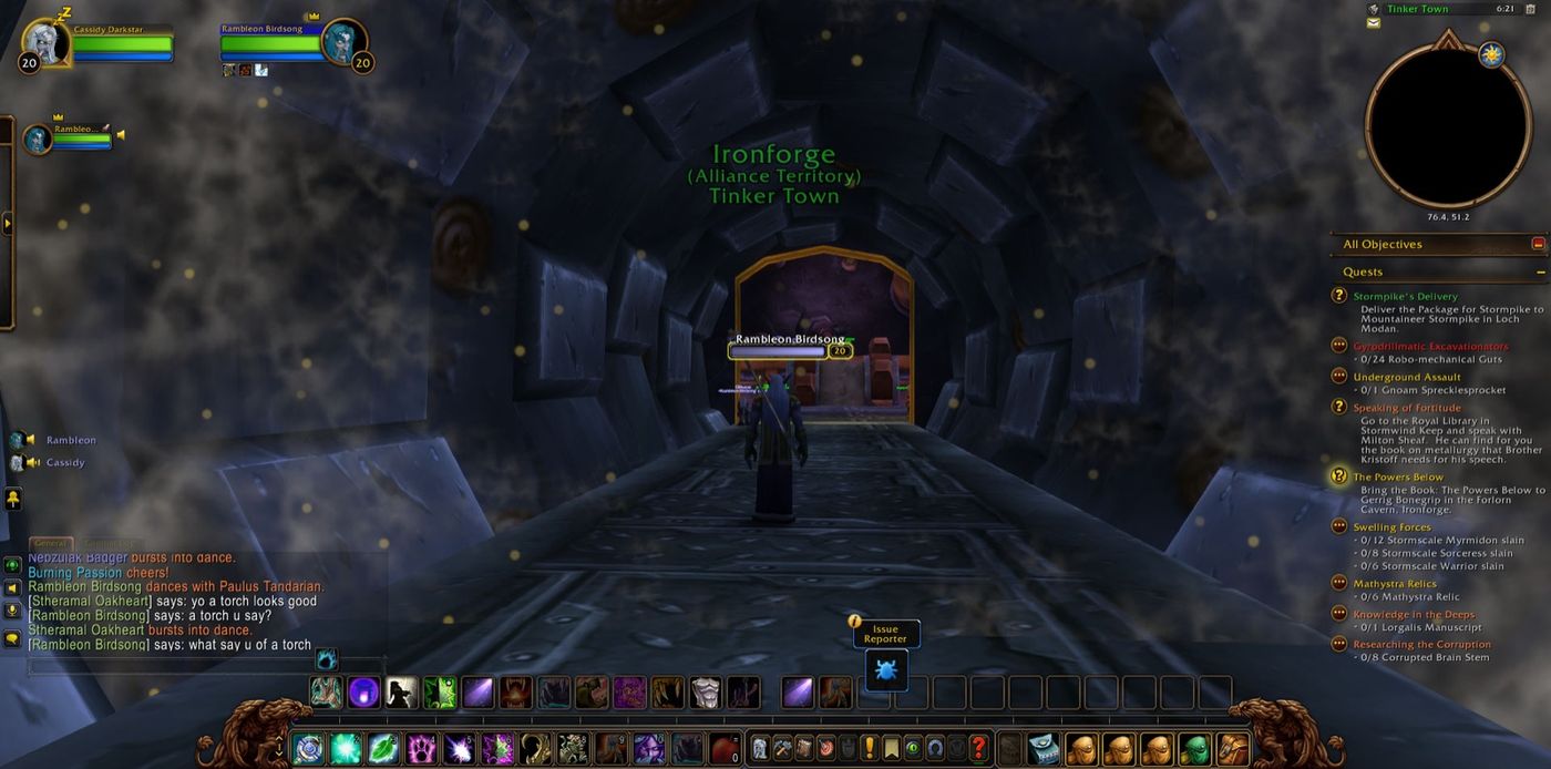 Entered Ironforge