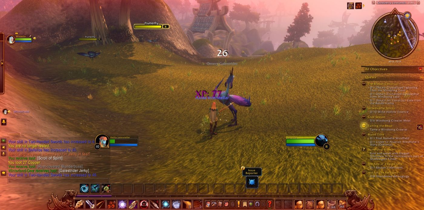 Screenshot in Gustberry Lowlands