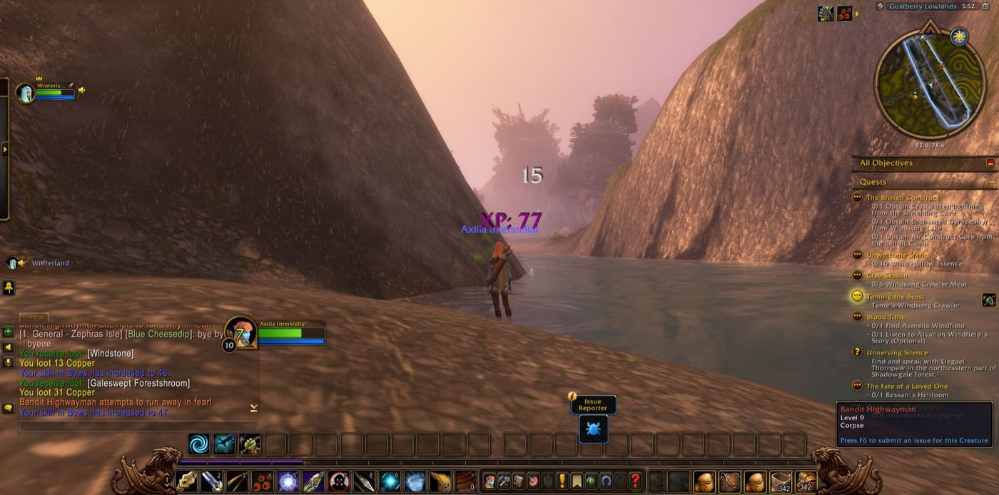 Screenshot in Gustberry Lowlands