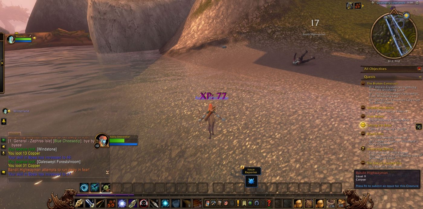 Screenshot in Gustberry Lowlands