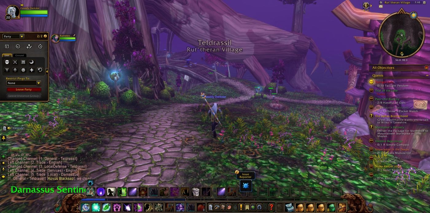 Entered Teldrassil