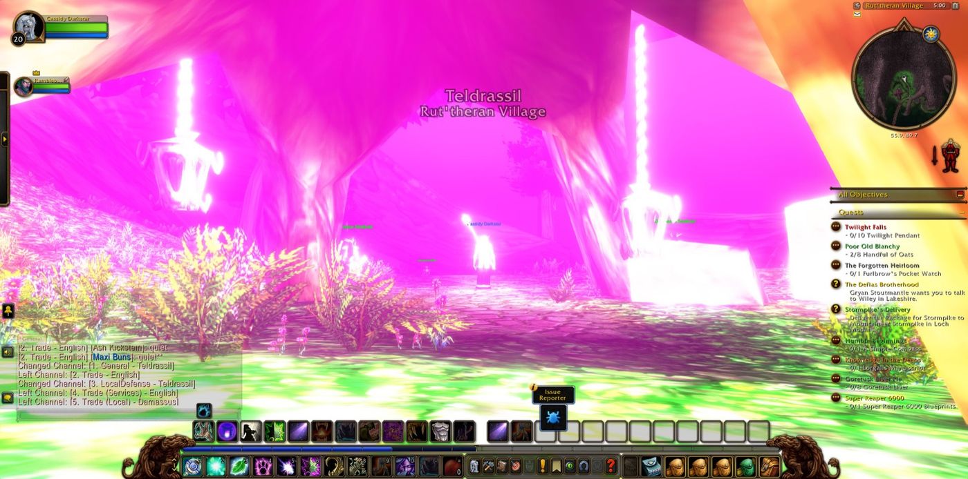 Entered Teldrassil
