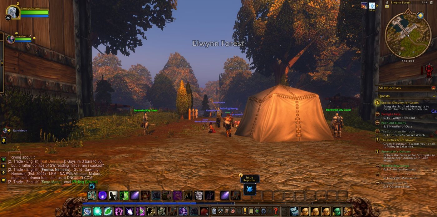 Entered Elwynn Forest