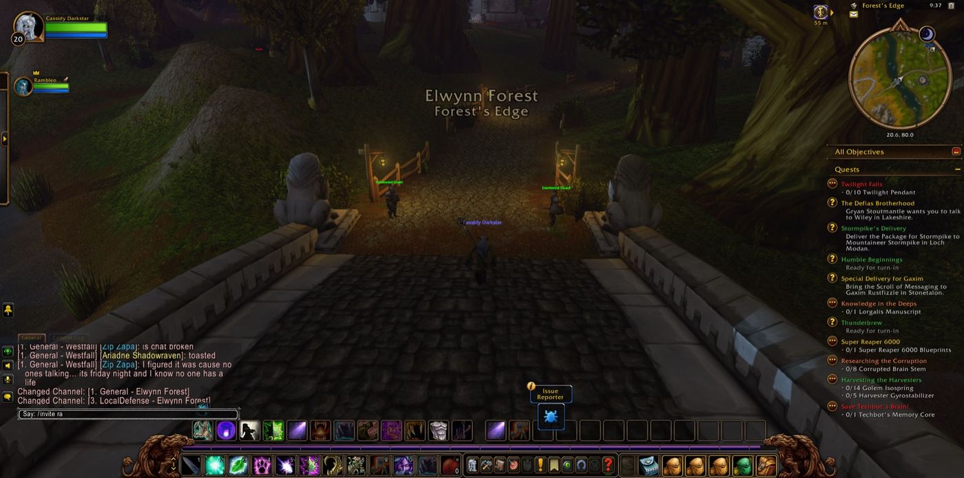 Entered Elwynn Forest