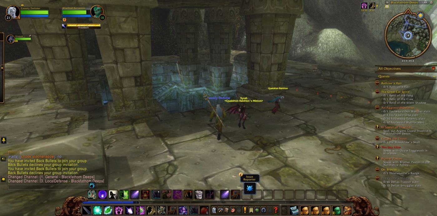 Entered Blackfathom Deeps