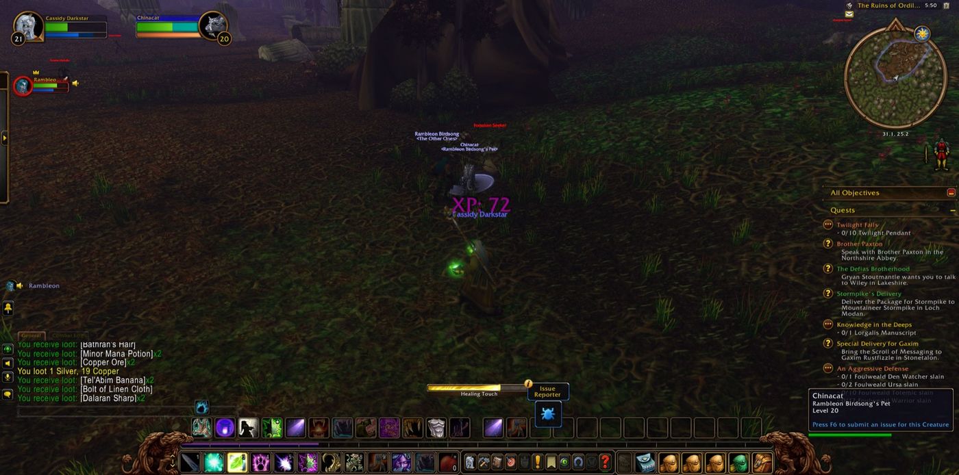 Screenshot in The Ruins of Ordil'Aran