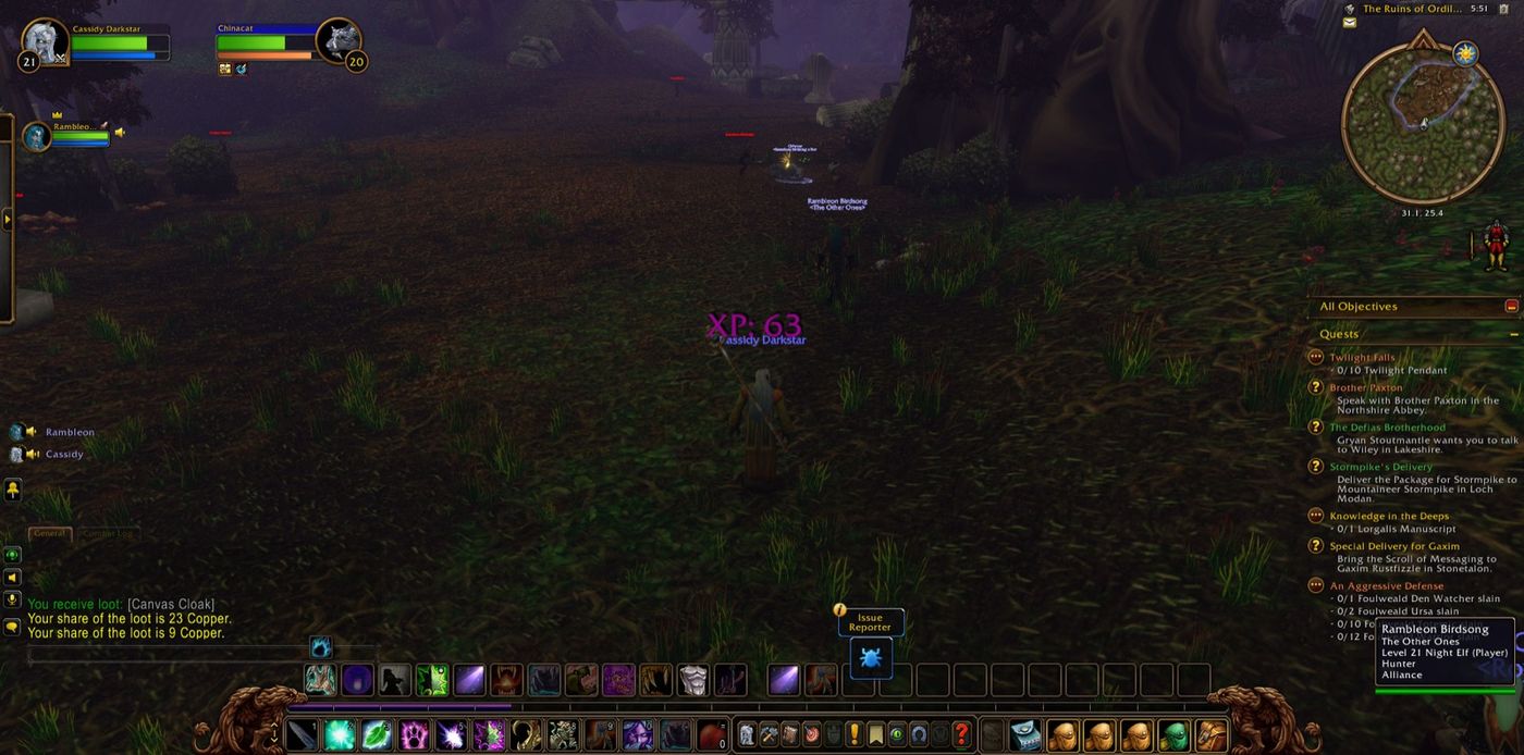 Screenshot in The Ruins of Ordil'Aran
