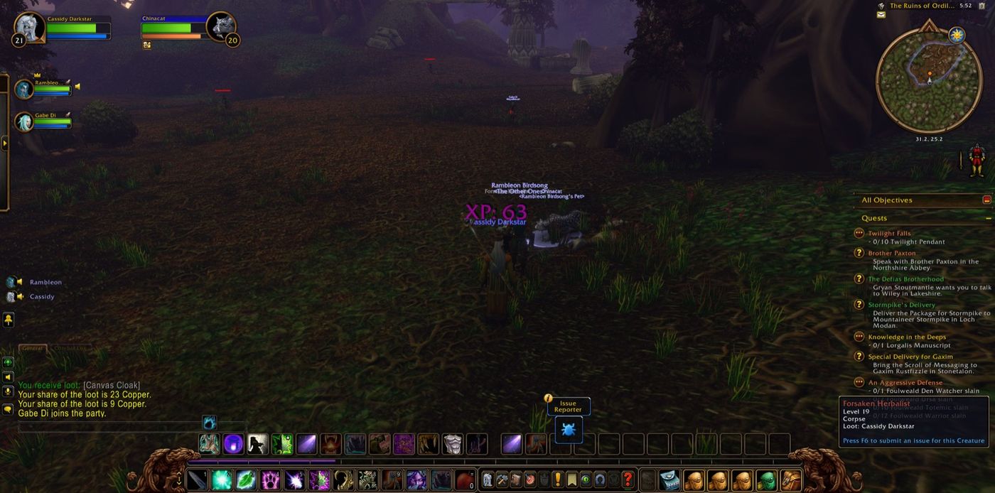 Screenshot in The Ruins of Ordil'Aran
