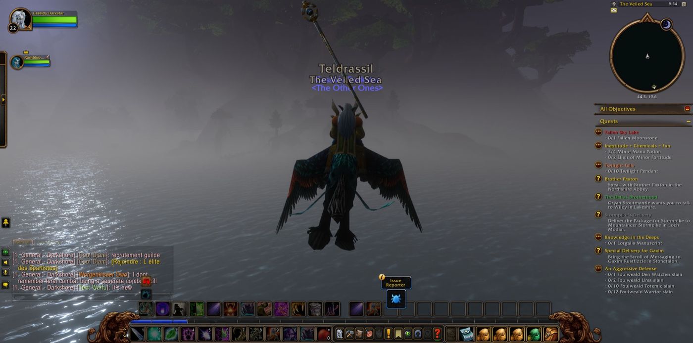Entered Teldrassil