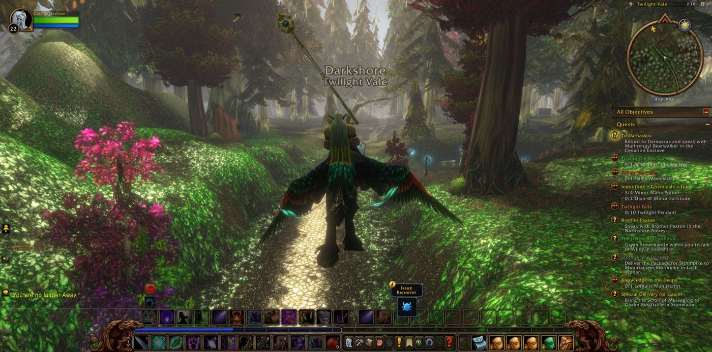 Entered Darkshore