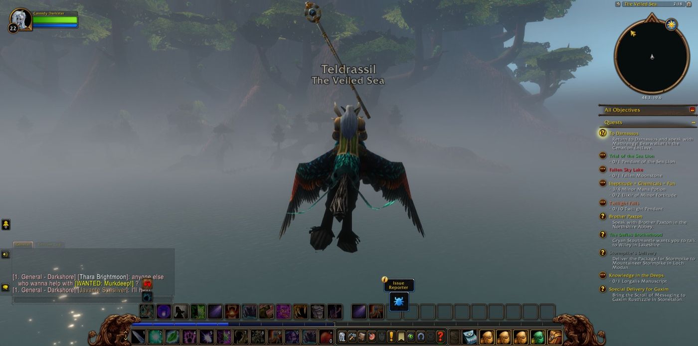 Entered Teldrassil