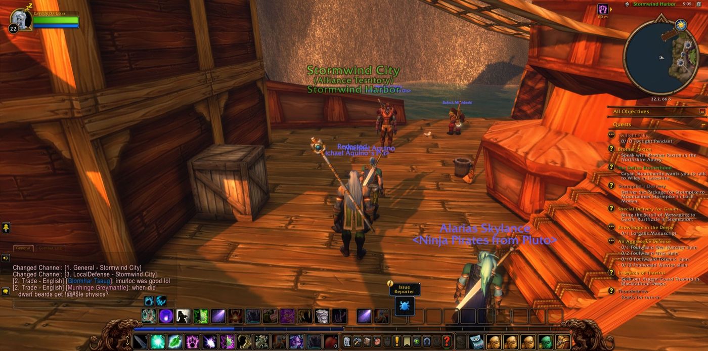 Entered Stormwind City