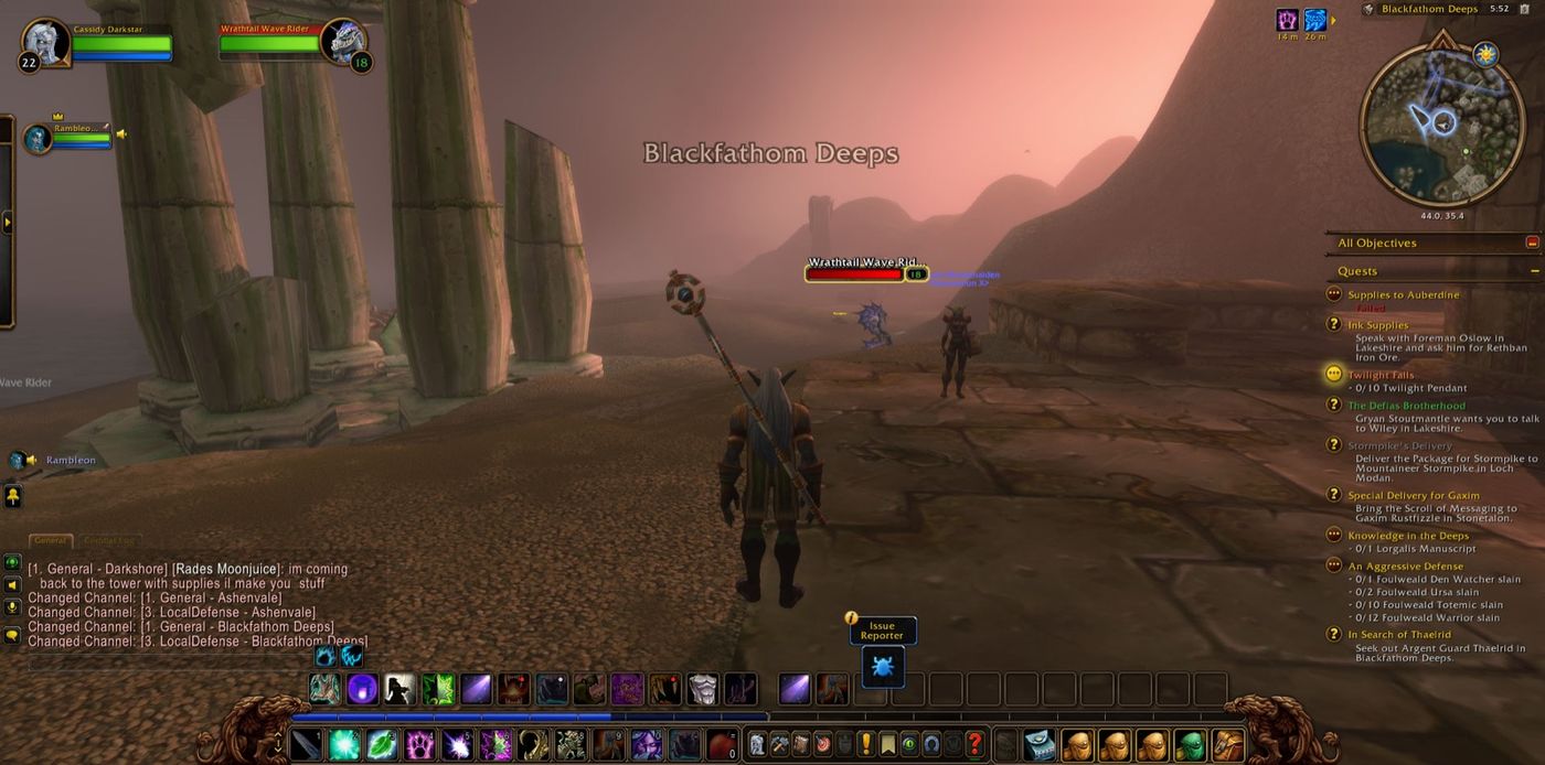 Entered Blackfathom Deeps