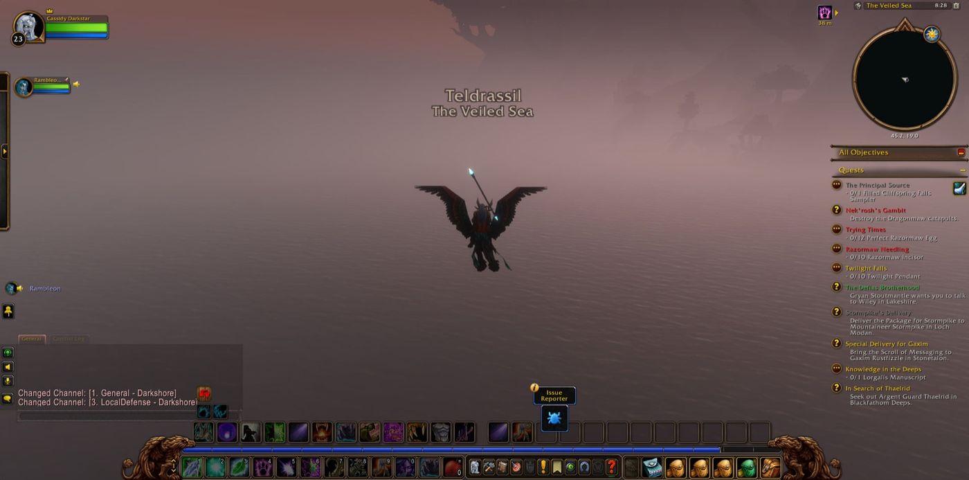 Entered Teldrassil