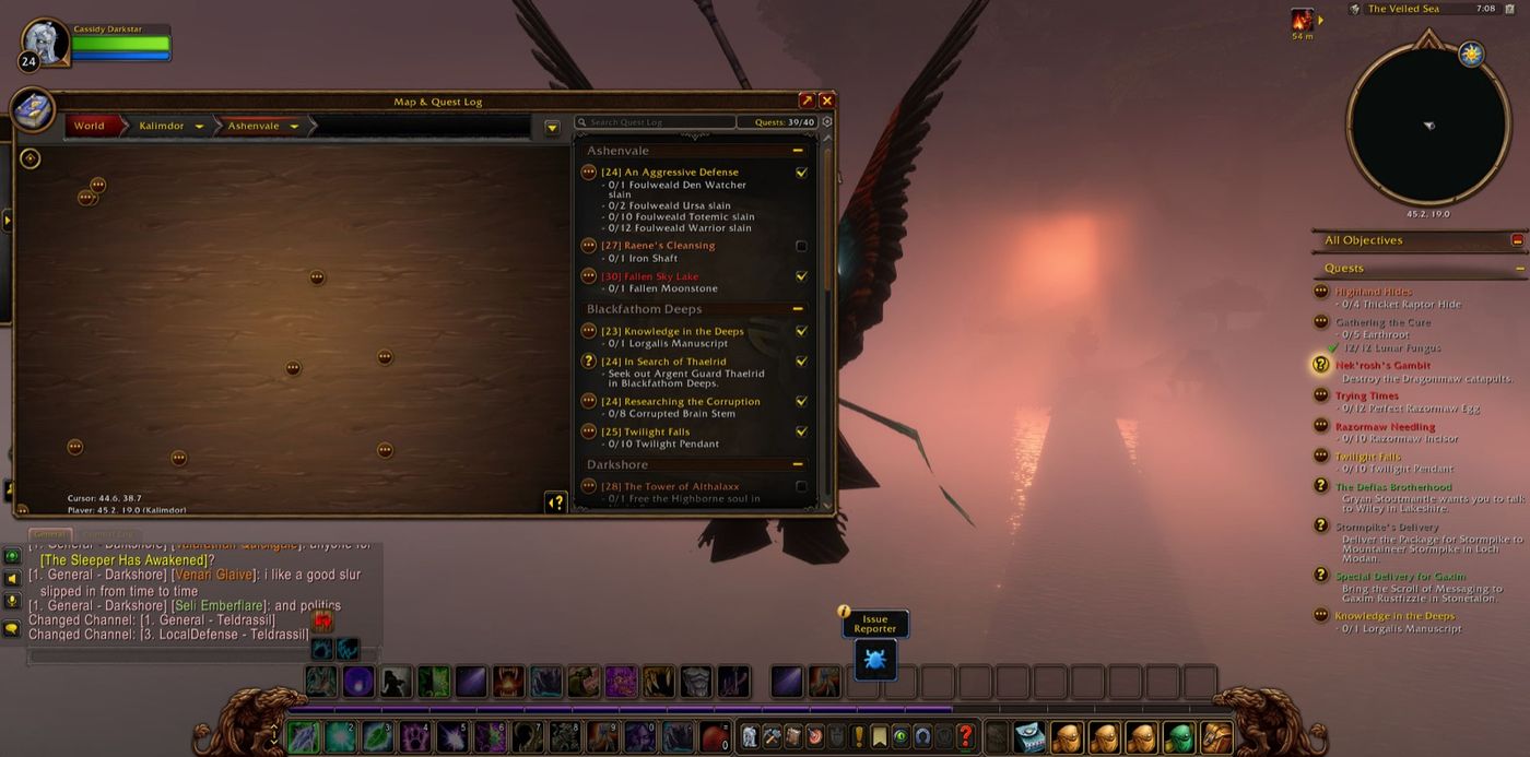 Entered Teldrassil