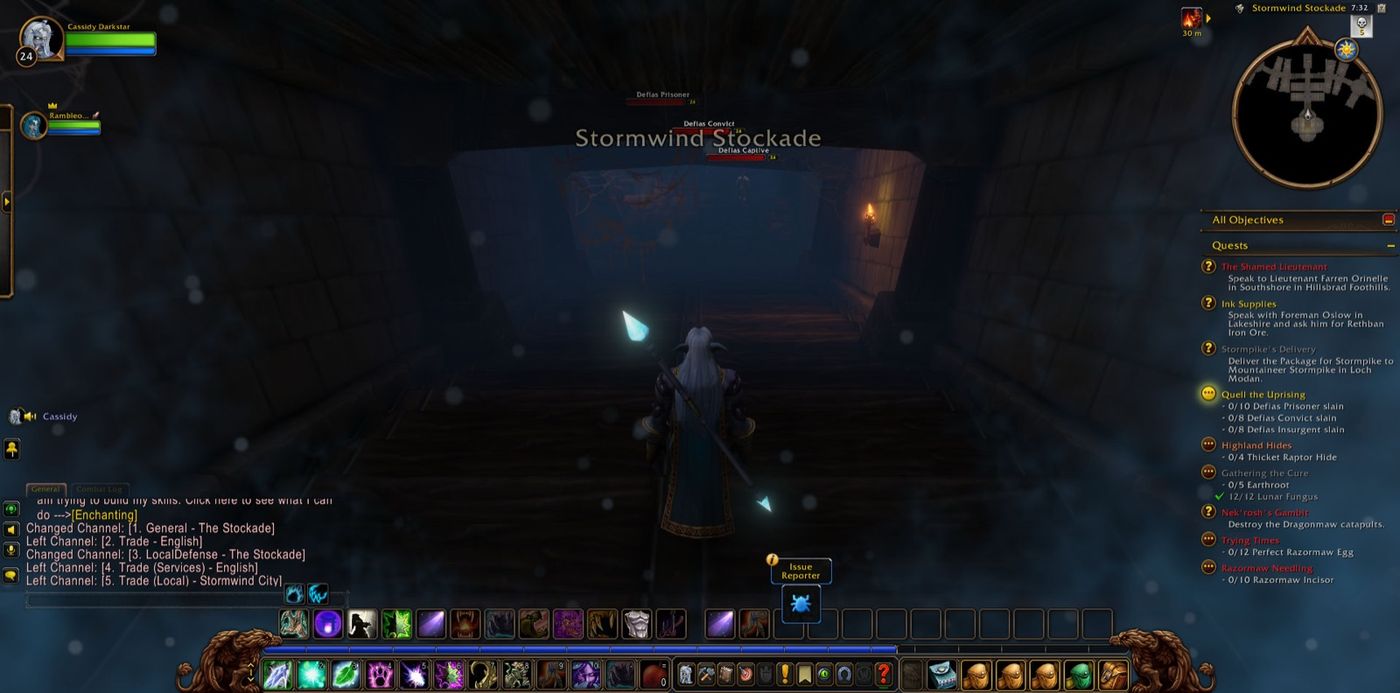 Entered Stormwind Stockade