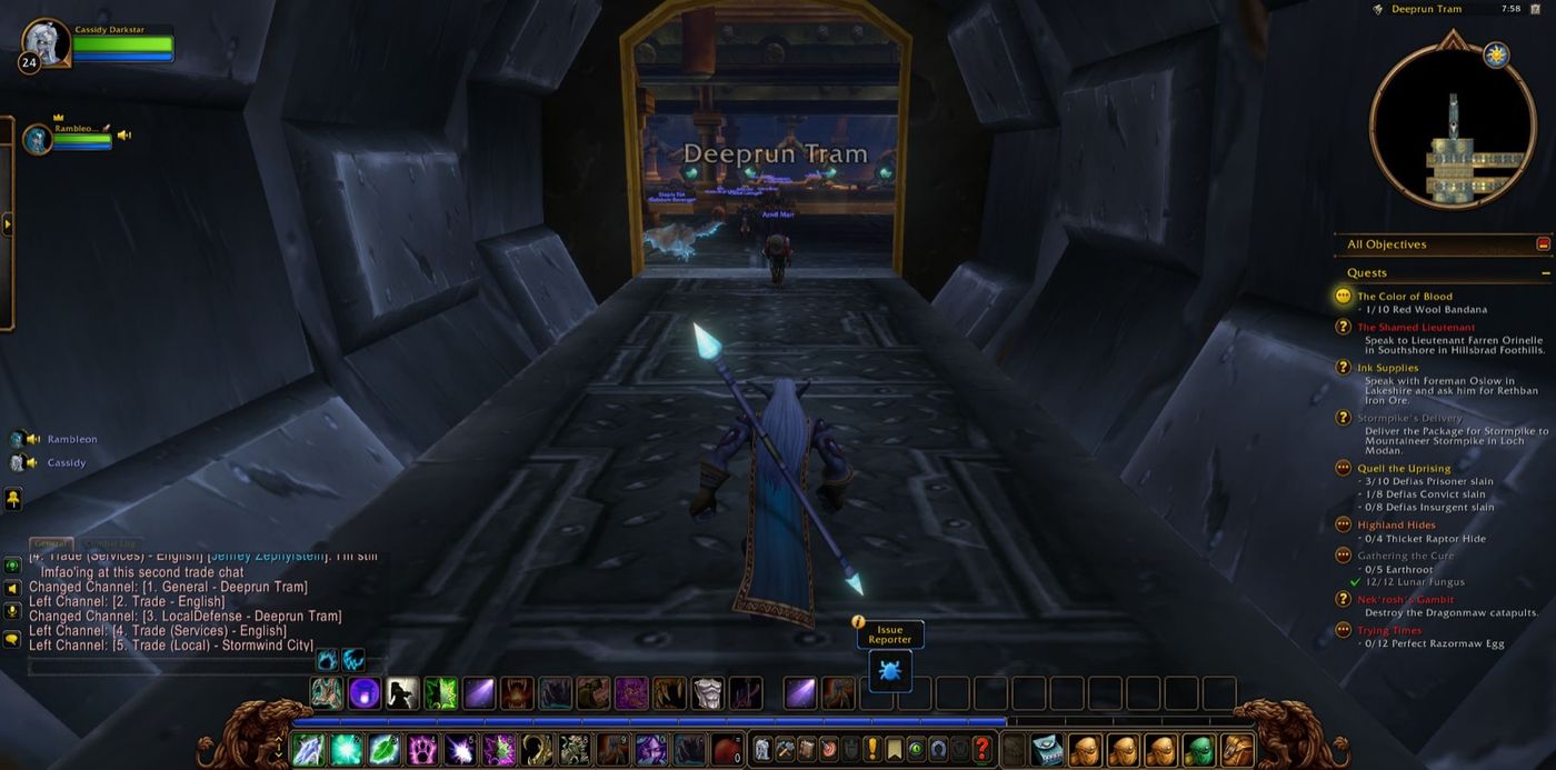 Entered Deeprun Tram