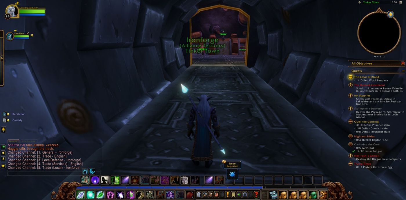 Entered Ironforge