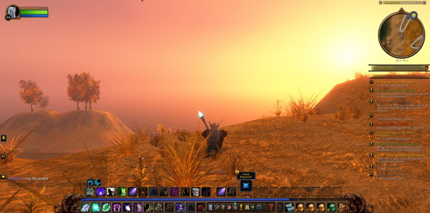 Screenshot in Longshore